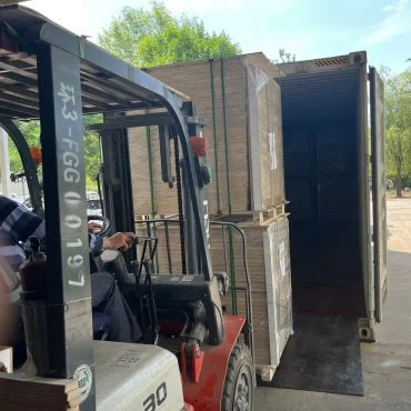 Load the container