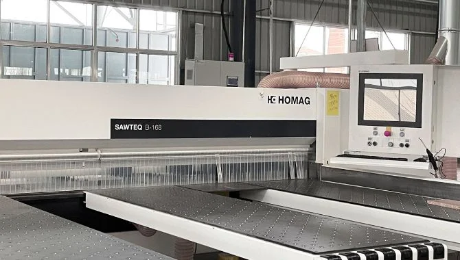 German HOMAG CNC Panel Saw